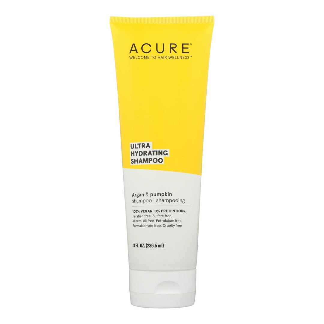 Acure - Shampoo Argan Hydrate - 1 Each-8 Fz - Maras Green